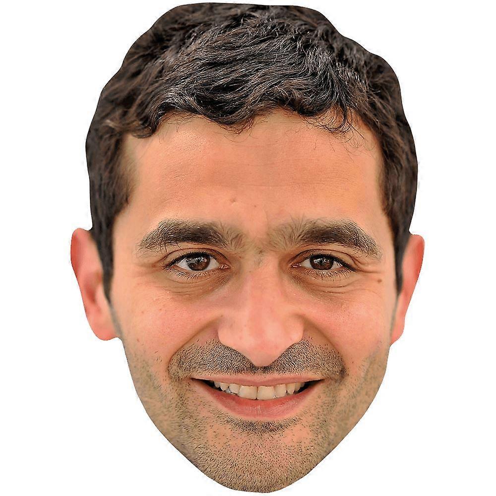 Laurent Capelluto (Smile) Celebrity Mask, Flat Card Face