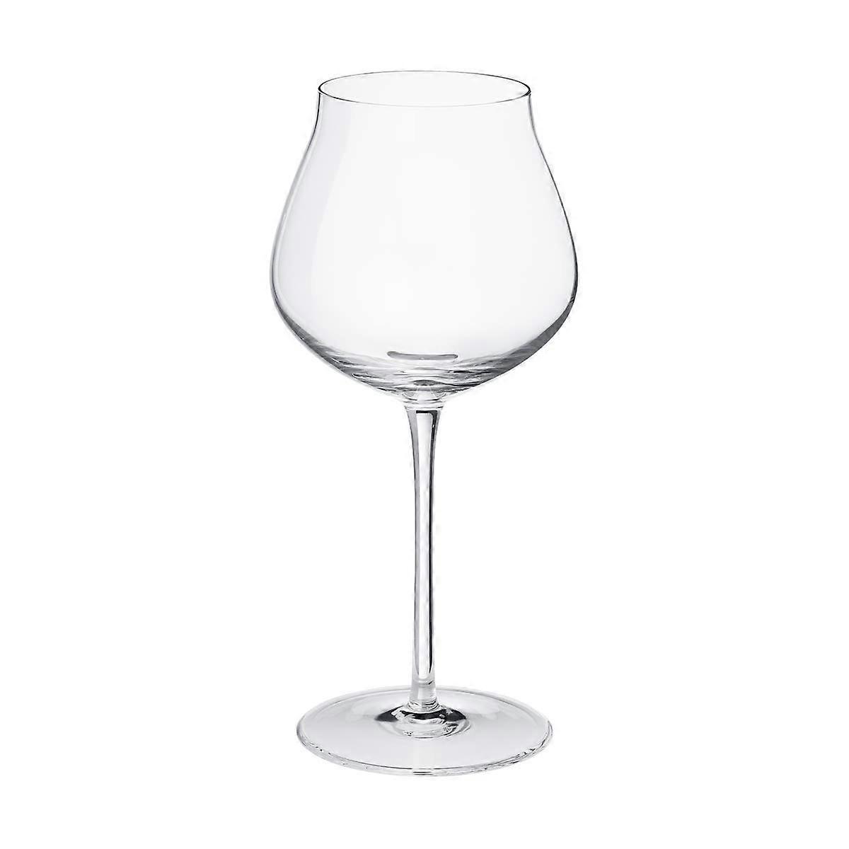 Red Wine Glass Set, Crystalline Stemware, 6 Count, Elegant Design, Lead-Free, 12 Oz Capacity