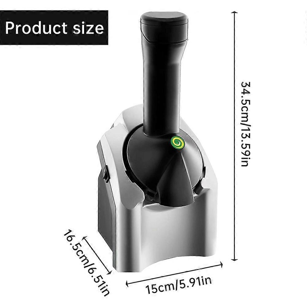 Aoresac 200W Soft Serve Machine Houshold Electric Ice Cream Maker for Desserts 110-220V EU/US/UK Standard