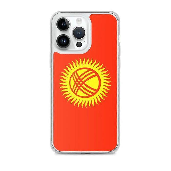 iPhone Case - Kyrgyzstan - Flag - Soft - Multicolor - Transparent TPU