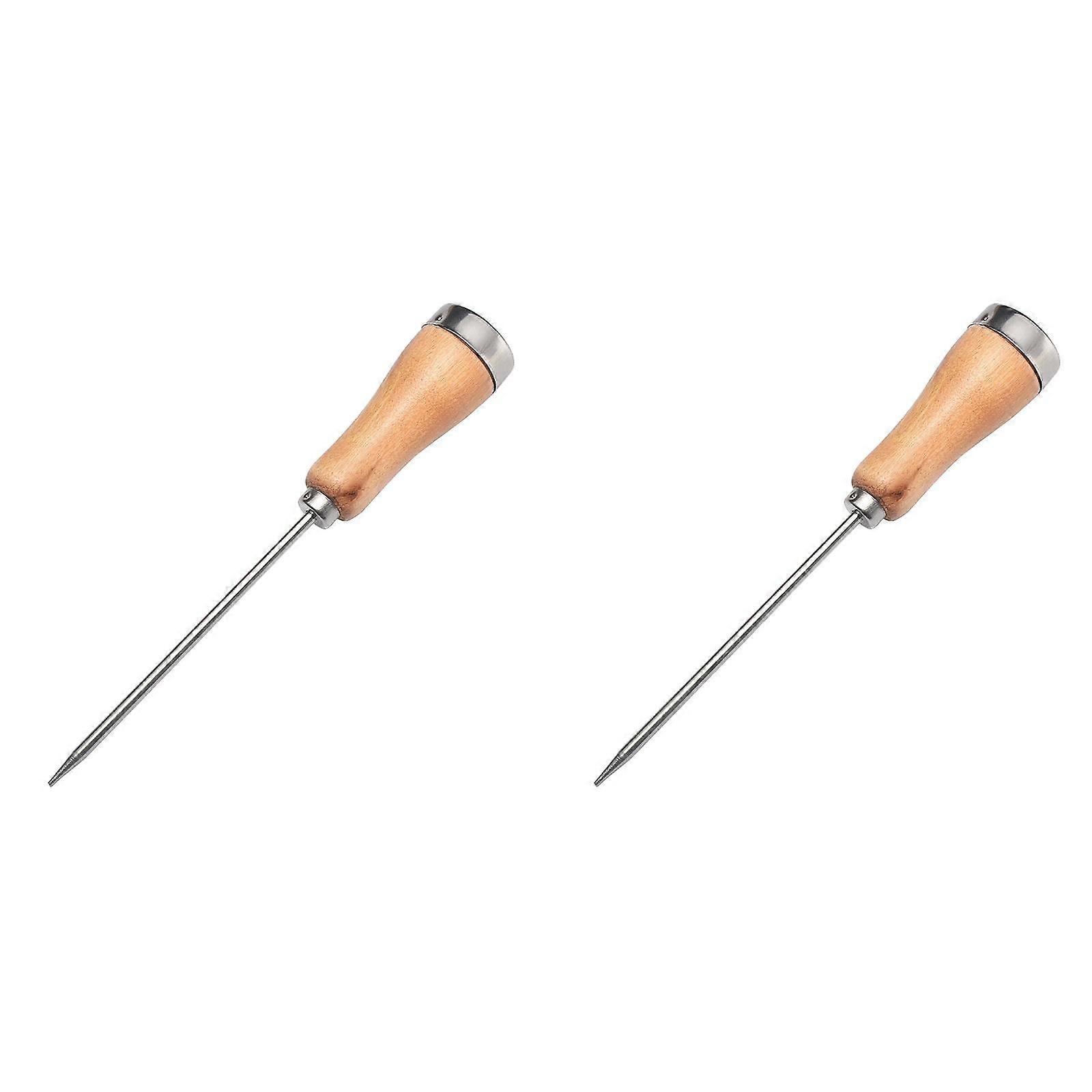 Stainless Steel Single Fork Ice Cocktail Single Fork Halberd Ice Chisel