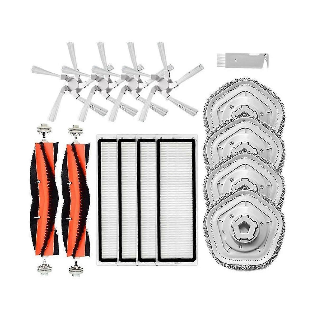 For Bot W10 W10pro Vacuum Cleaner Accessories Main Side Brush Hepa Filter Mop Cloth Spare Parts