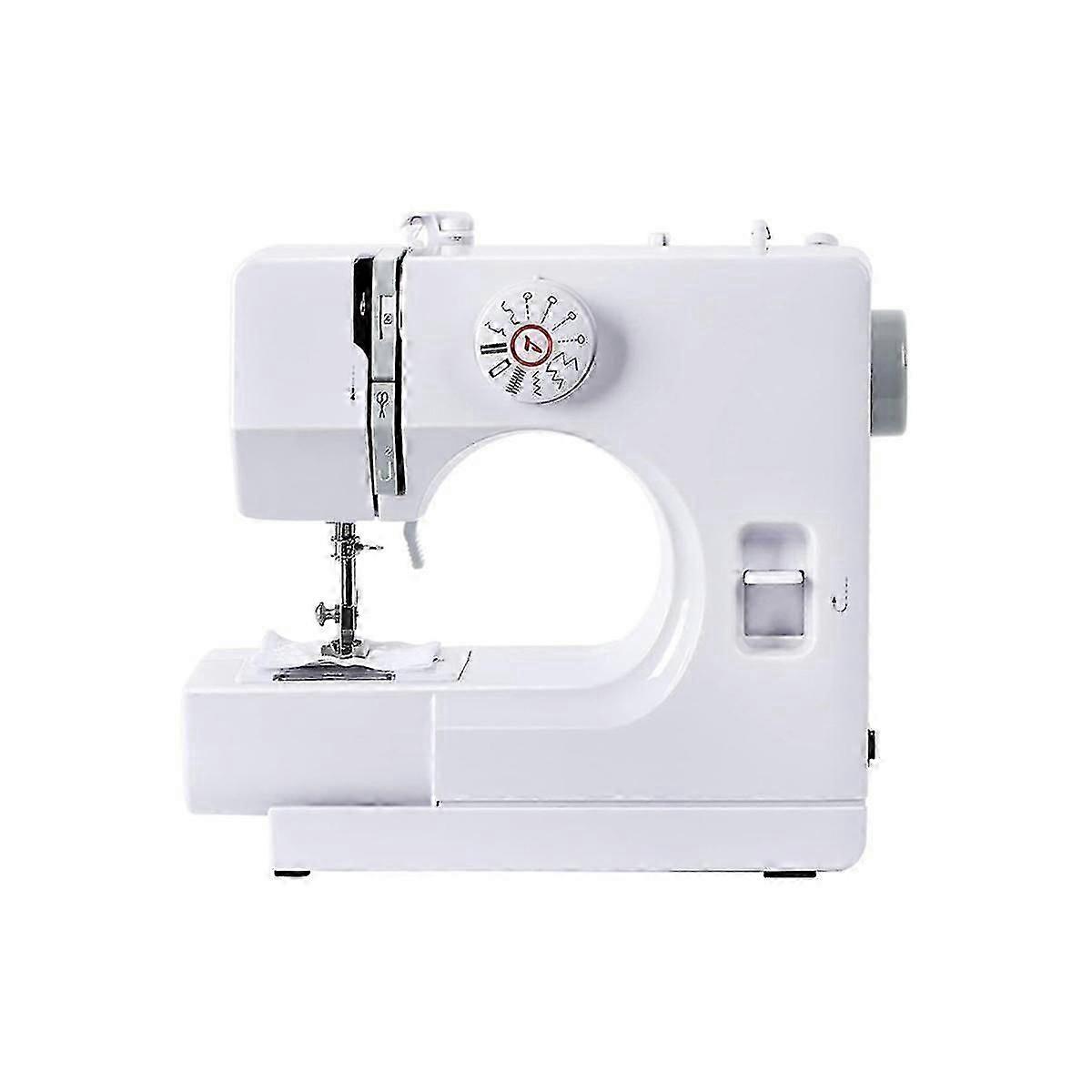 Mini Sewing Machine for Beginners,Portable Household Crafting Mending Sewing Machine with 12 Built-
