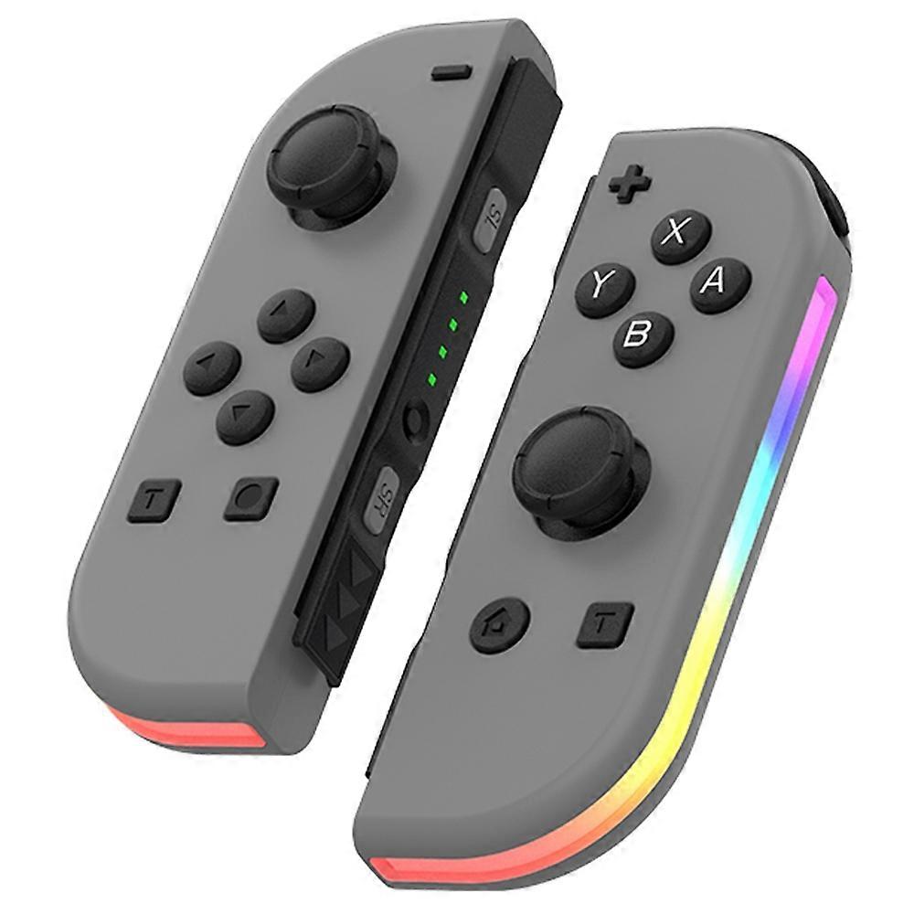 JOY-02 1 Pair Wireless Controller for Nintendo Switch Game Console Bluetooth Game Handle with RGB
