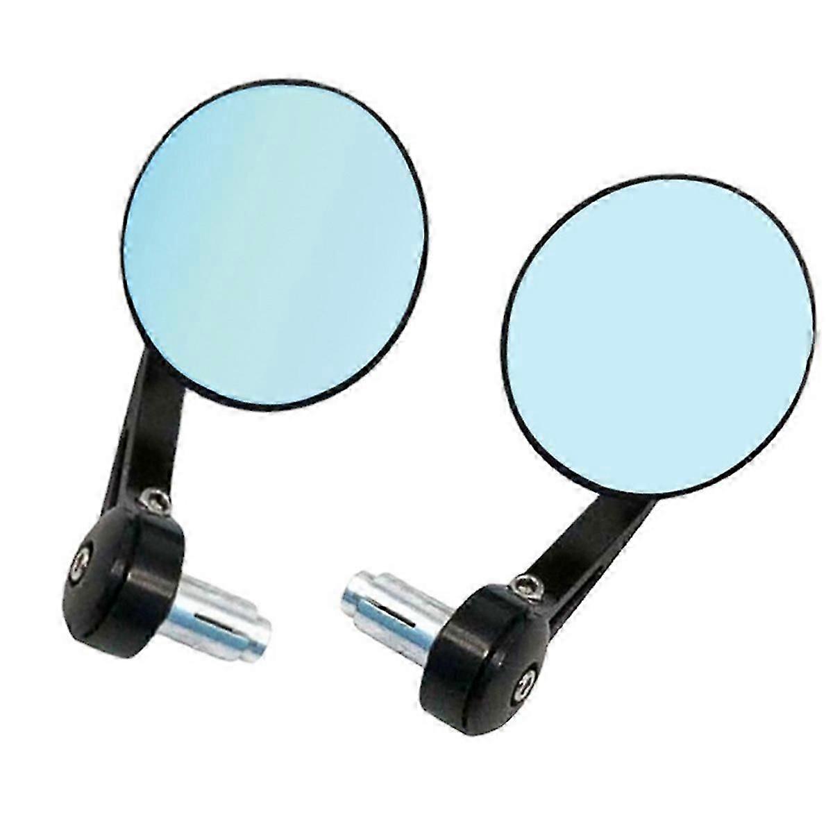 Adjustable Rearview Mirrors for Trident 660 Motorcycle 2021-2024, Convex Glass Pair with 360 Rotation
