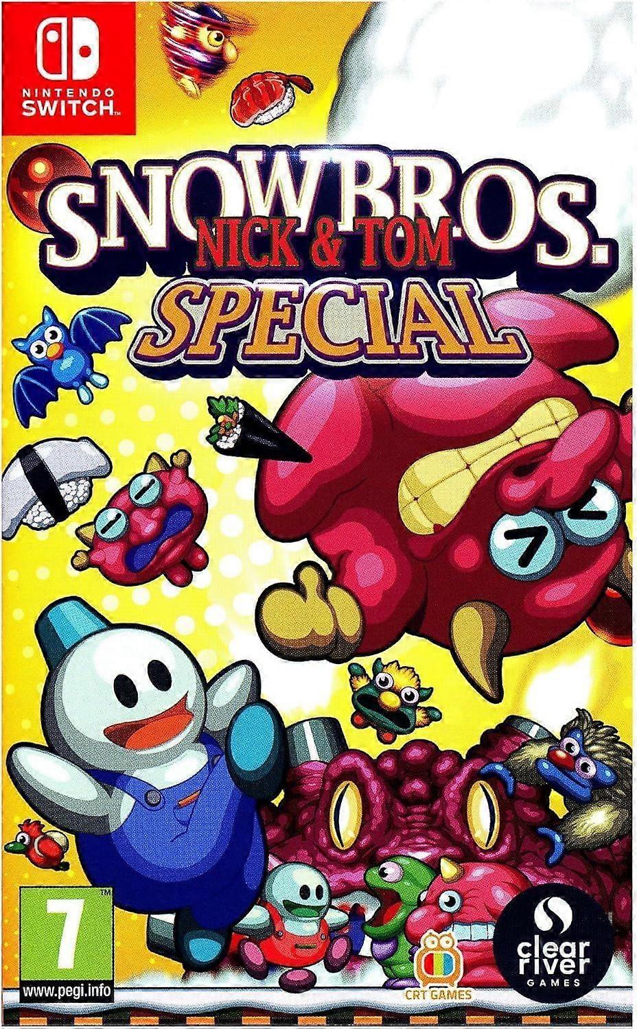 Snow Bros Nick & Tom Special Switch Game