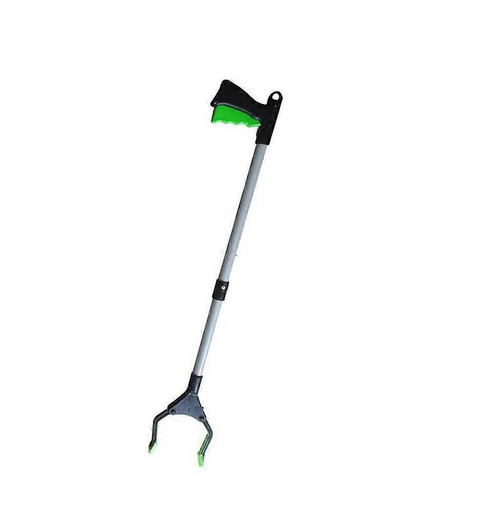 Tool, 31' Foldable Litter Picker Aluminum Reaching Aid with Rotating Rubber Gripper