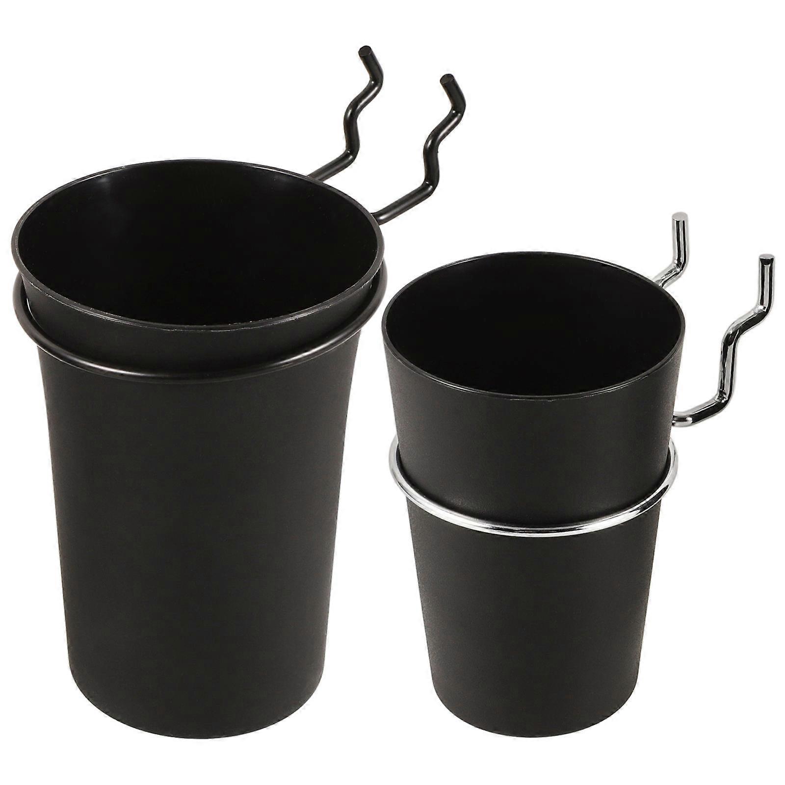 Wall Mounted Organizer with Hanging Cups for Convenient Tool Accessibility