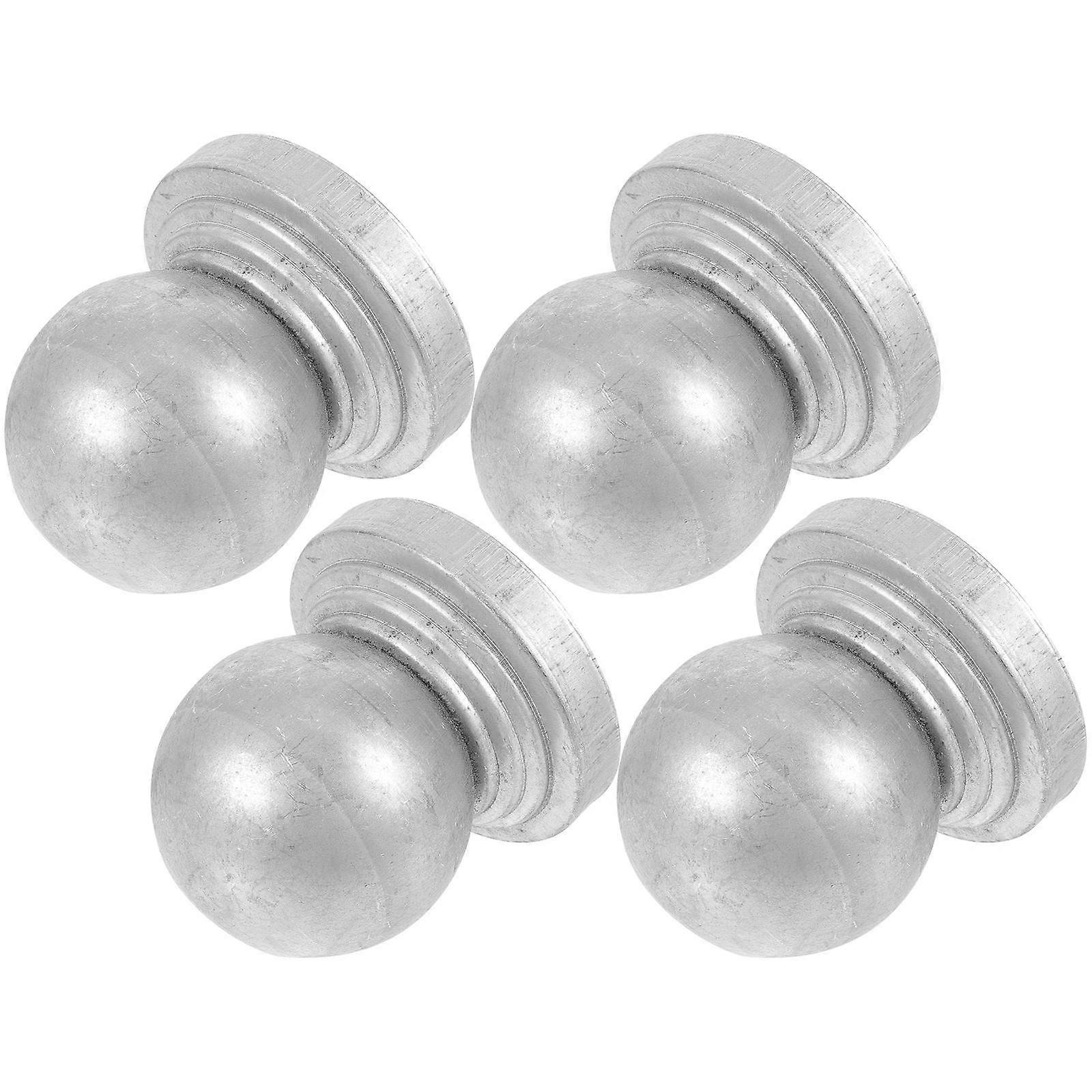 Fence Post Covers, Practical Ball Shape for Extended Post Lifespan
