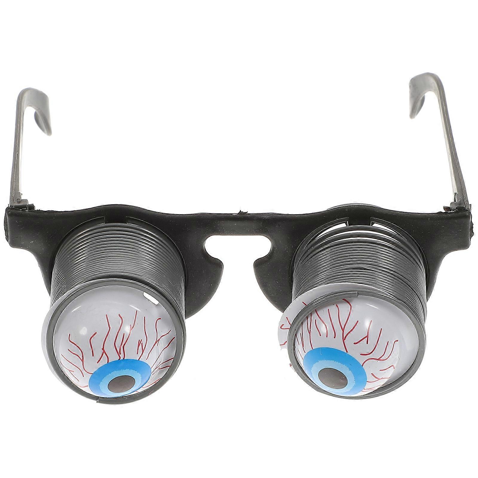 Funny Dropping Eye Mechanism Glasses Enhancing Halloween or Fool's Day Celebrations