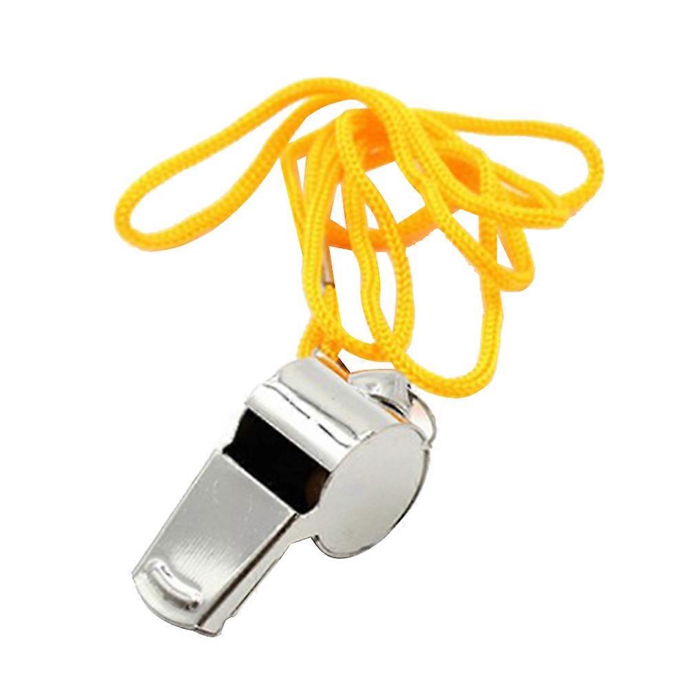 Outdoor Life Saving Whistle Cylindrical High Frequency Double Whistle For Emergency Situations 3Pcs