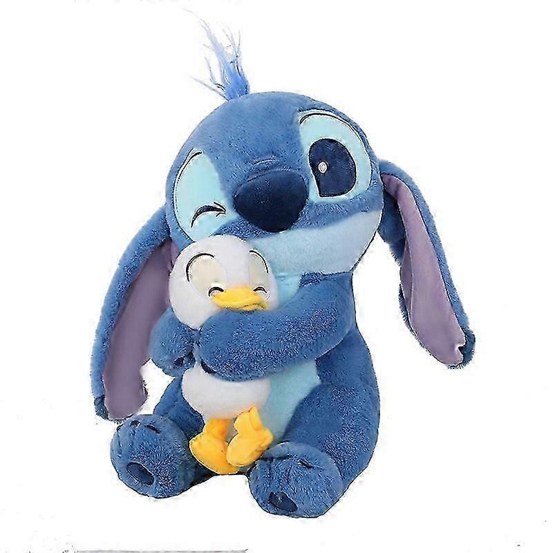 Holding Duck Stitch Plush Toy Throw Pillow Plushies Stuffed Animals Doll Kids Gifts _a vxz