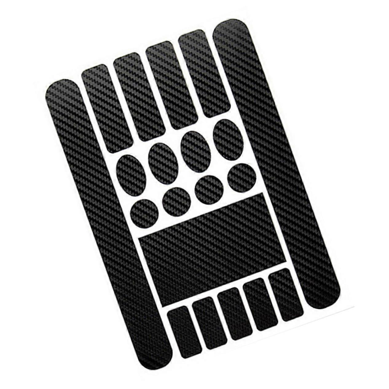 Carbon Fibre Chain Stays and Frame Protective Film Set for Bicycle SelfAdhesive Ideal for Mountain Bikes and Road Bikes