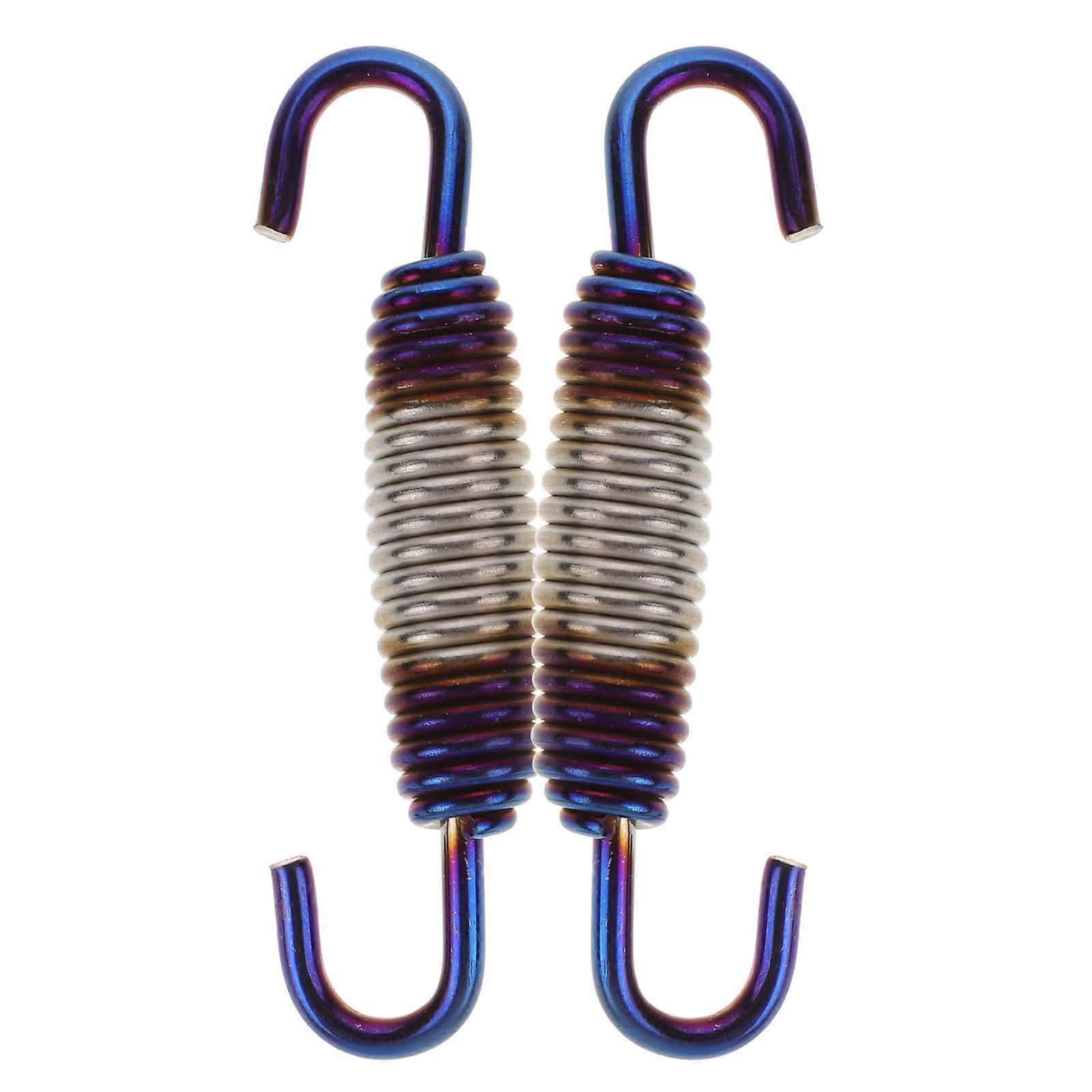 Exhaust Mount Swivel Hooks for Pipe Vehicle Maintenance Improved Exhaust Performance 5.00X1.00X1.00CM 2Pcs