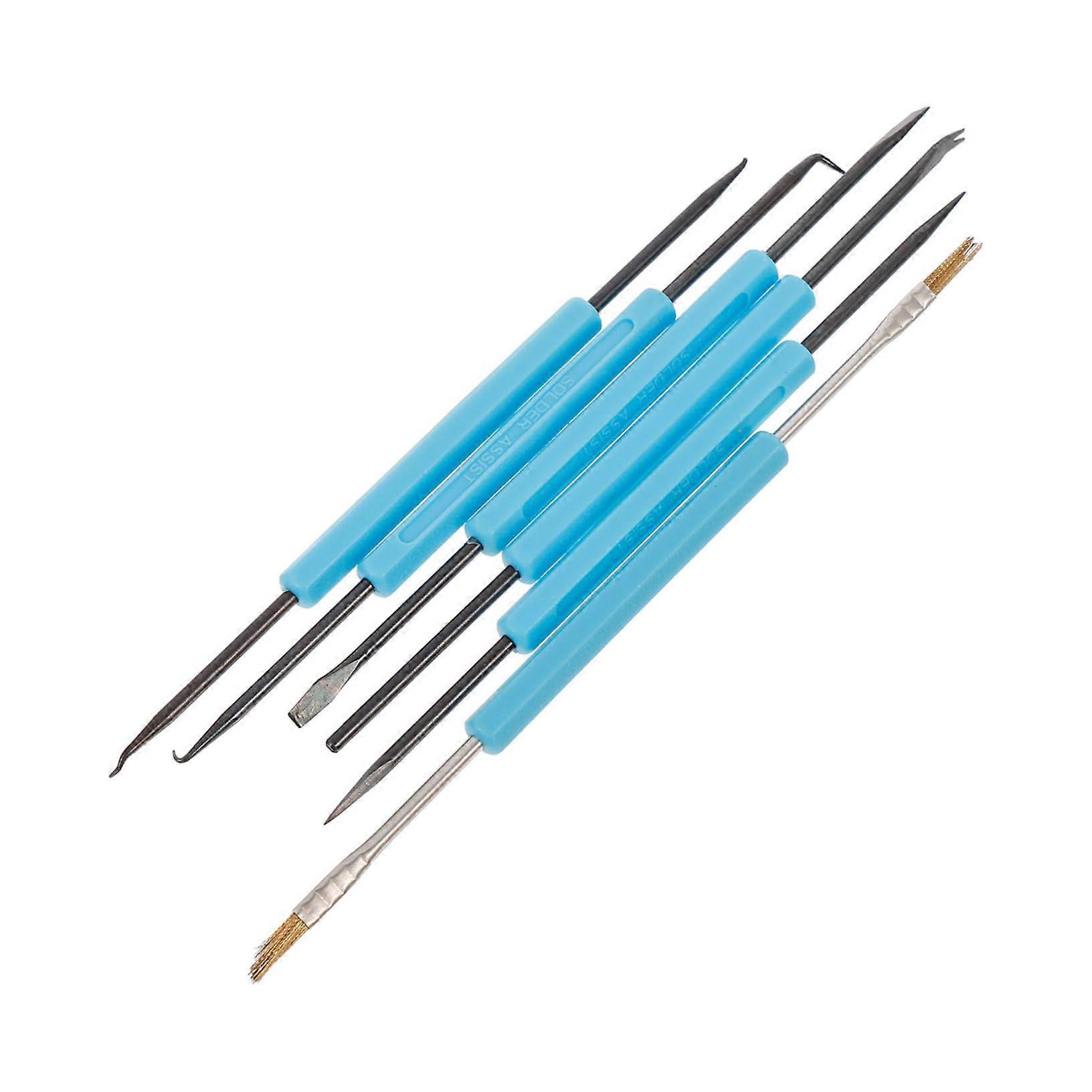 6 Pieces Soldering Tool for Pcb Repair DoubleSided Soldering Auxiliary Tools for Soldering Lessons and Electronics Work