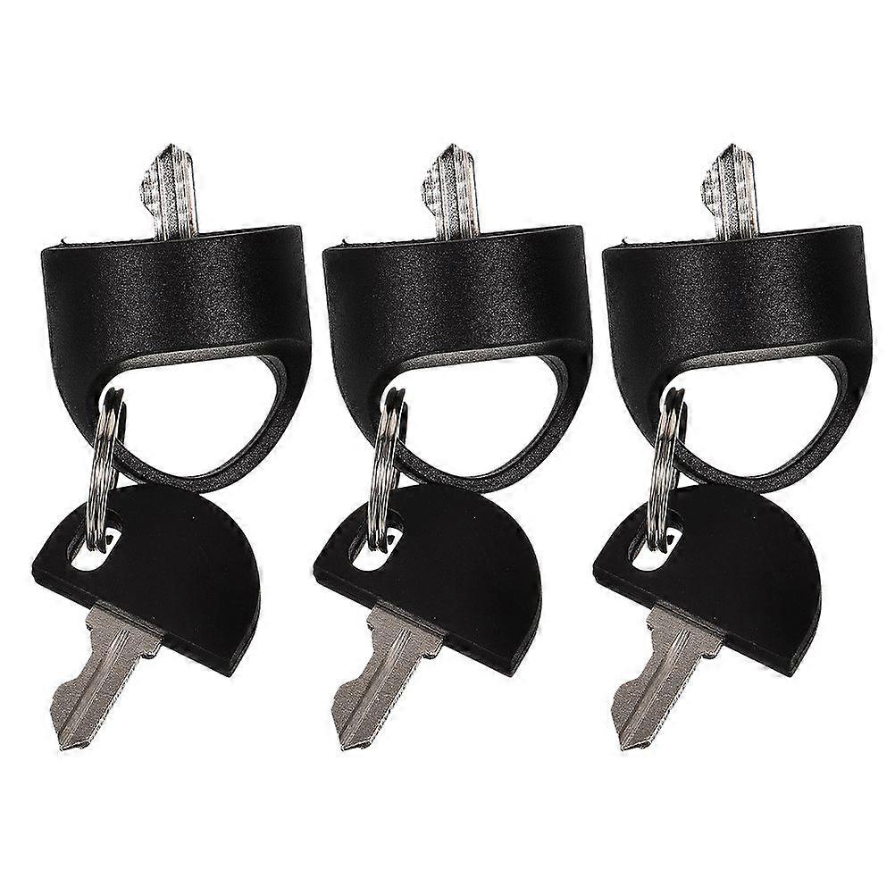 3pcs Mobility Scooter Replacement Key for Scooter Accessories Powered Scooters Replacement Keys Powered Mobility Scooter Compatible for Pride