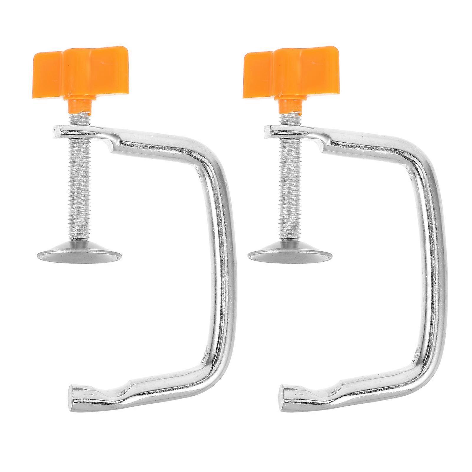 Noodle Making Device Parts Noodle Making Machine Clip Red 12.00X5.0.00X0.20CM Universal Replacement Parts Pasta Machine Accessory 2Pcs