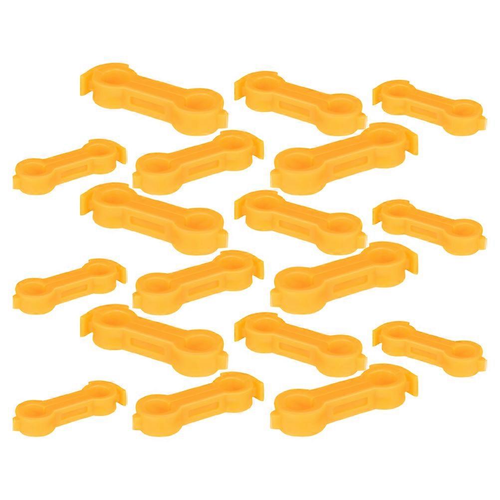 24pcs poussin jambes bandes écarté jambe hobble attelle pour oiseaux cailles canards perroquets robuste pied correcteur sûr confortable outil de réhabilitation pour nouveau-né