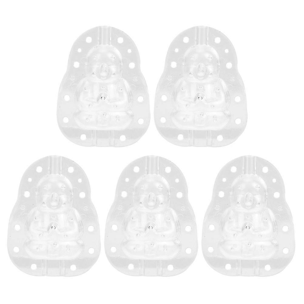 5pcs Ginseng Fruit Shaping Molds for Creative Vegetable Growth – Unique Melon Shapes for Garden and Backyard Planting