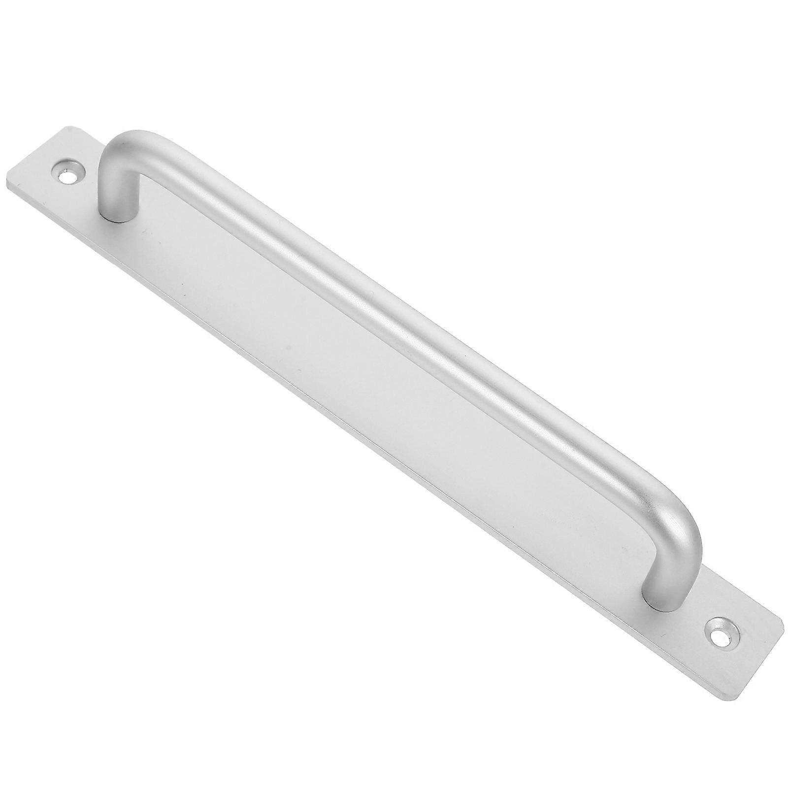 Modern Door Pull Large Door Pull Handle Silver Color Barn Door Pull Handle 21.00X3.60X2.50CM Fire Access Doors Compatible 1Pack