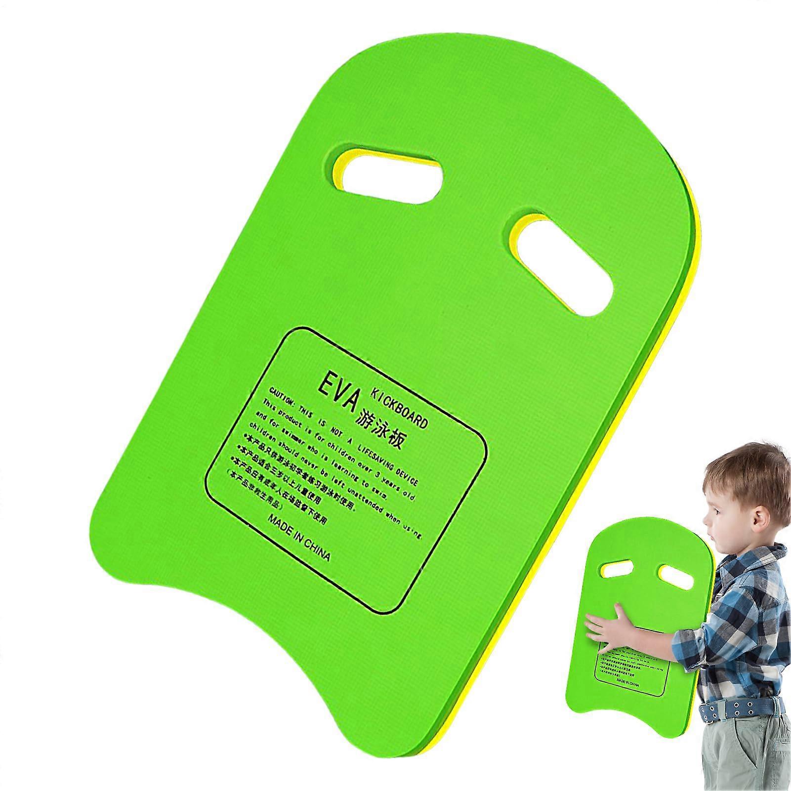 Swimming Board | U-Shaped Non-Slip Training Float Device for Fitness and Learning in Pool and Beach, Green Color