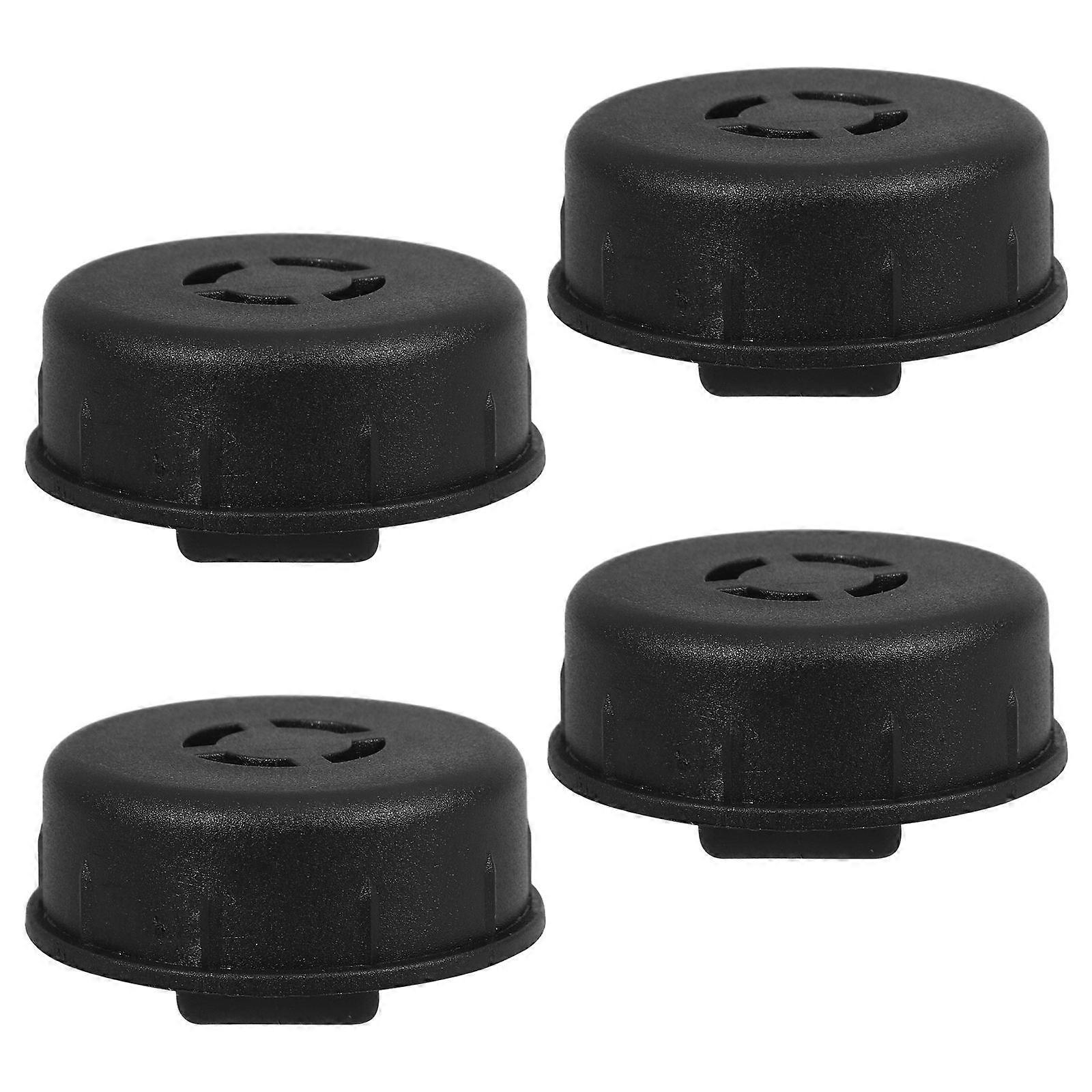 Noise Reduction Low Profile Caster Wheel For Small Furniture Cabinets Invisible Installation 4Pcs