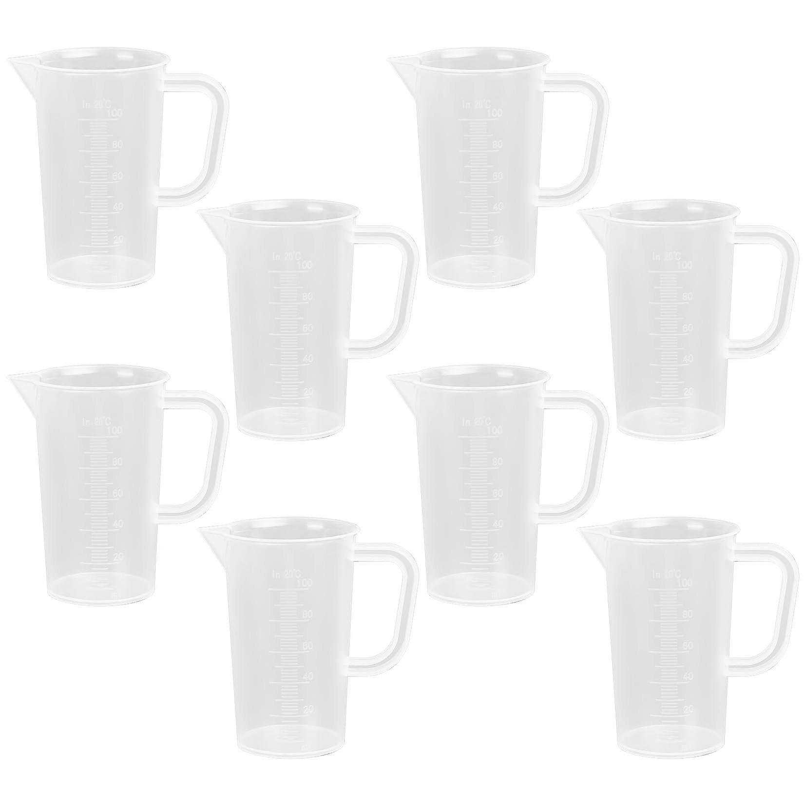 Mini Measuring Cup with Handle, 100ml Graduation for Kitchen Lab