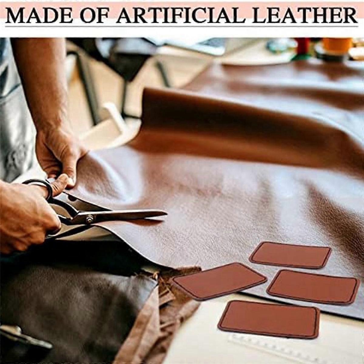 90Pcs Laser Engraving Blanks, Blank Leather Patch for Hat