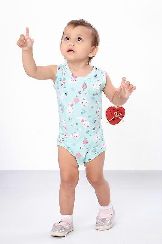 Baby Girls’ Bodysuit – Breathable Fabric & Cute Print, , Summer,  HC 5067-016-5