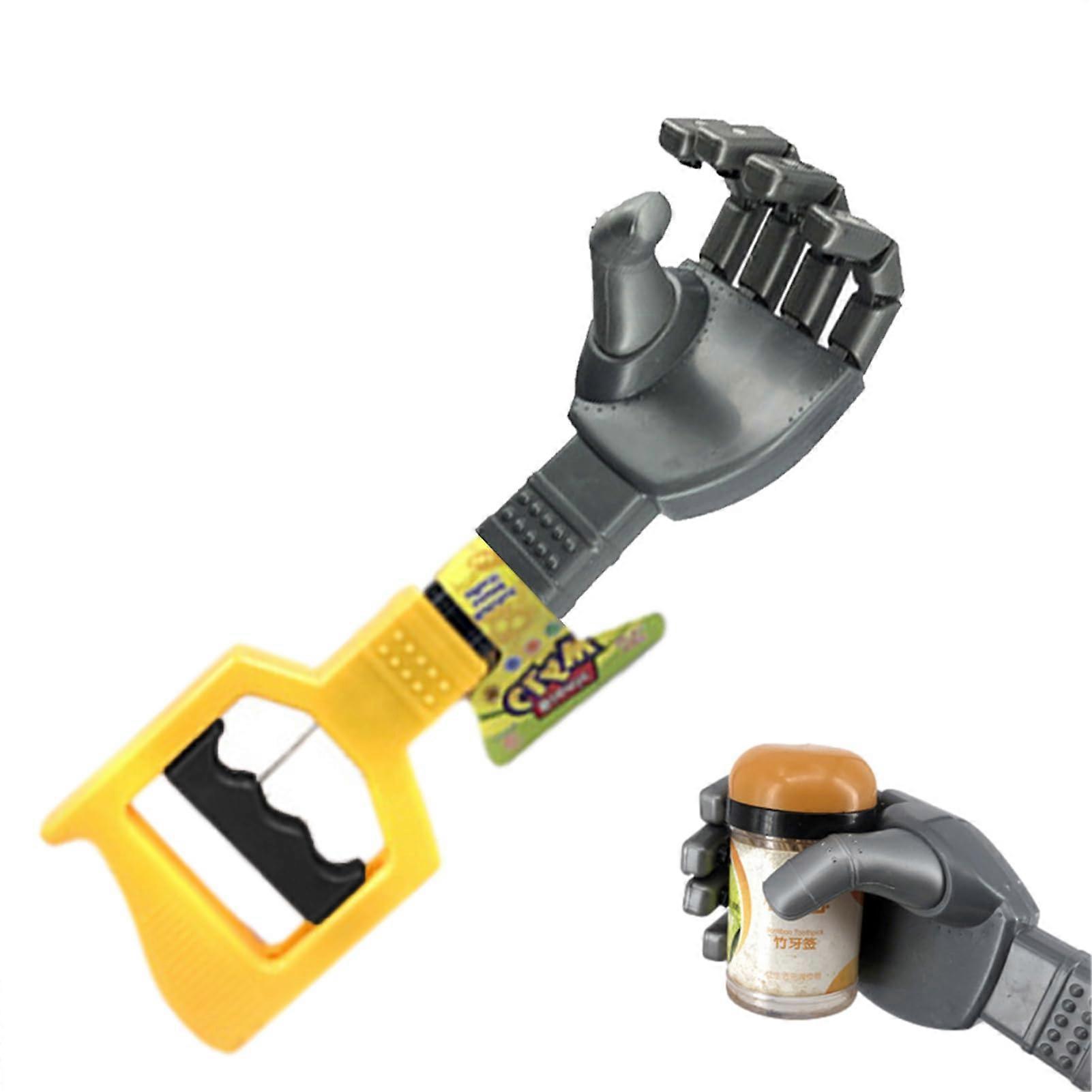 Robot Gripper Arm - Children's Toy Claw Gripper, 12-Inch Long Manipulator for Picking Up Toys, Durable Plastic Robot Hand