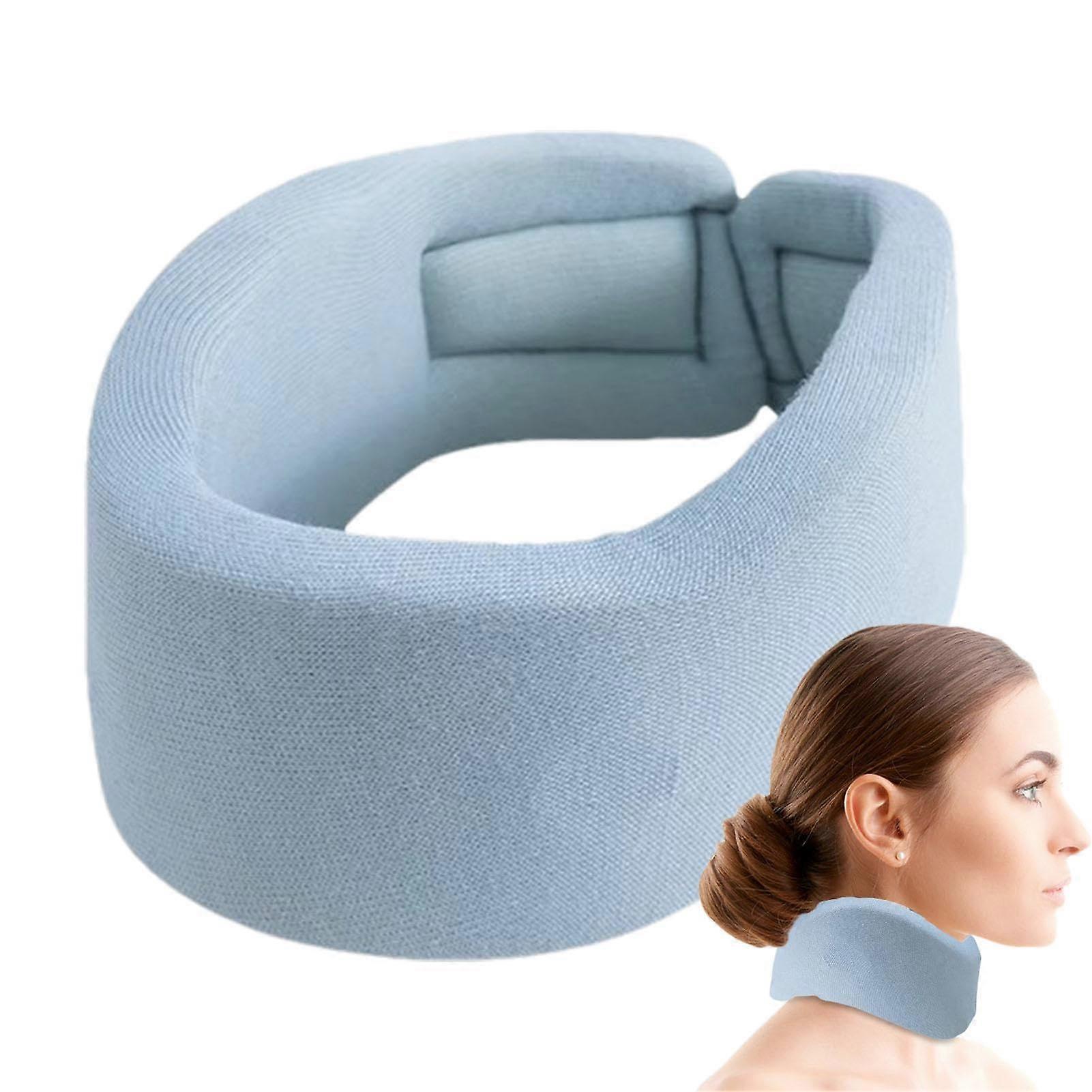 Neck Support Cervical Pillow For Sleep, Soft Foam Wraps, Adjustable Snoring Relief, Discomfort And Spine Pressure Relief