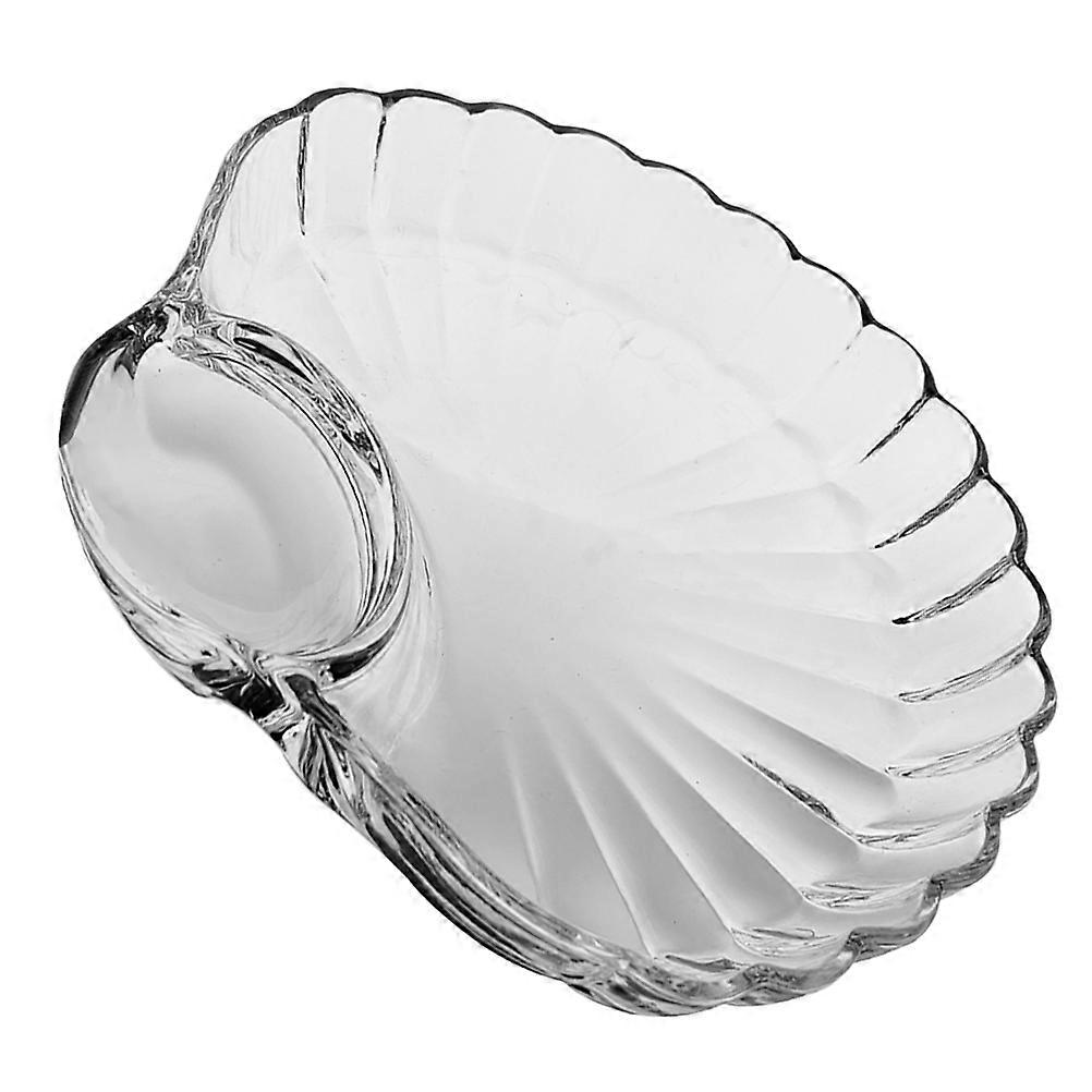 Dumpling Serving Plate Easy Storage Restaurants 24.00X20.00X3.80CM Transparent 1Pcs