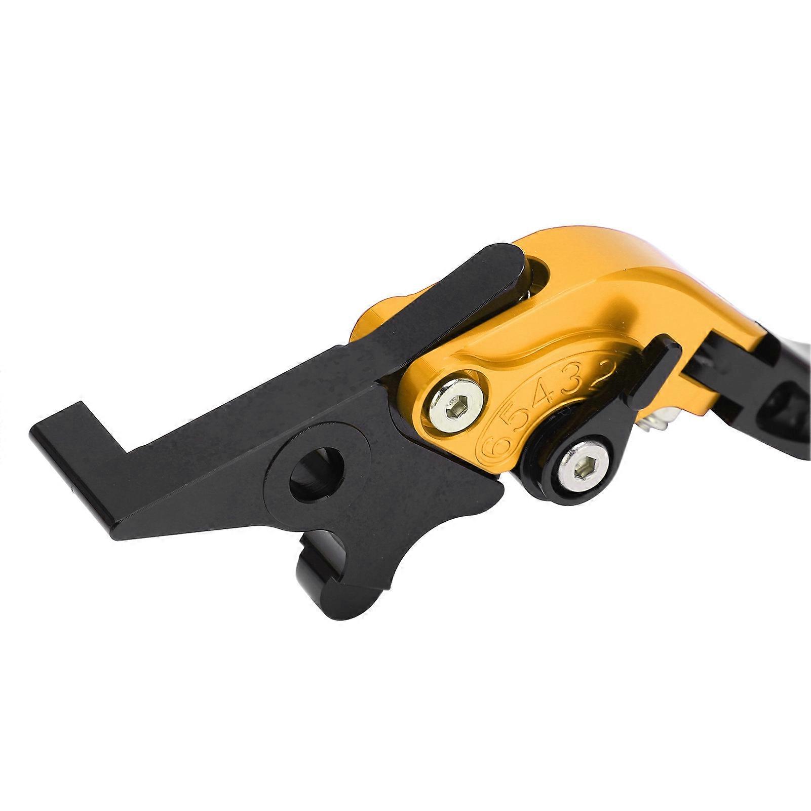 2pcs Motorcycle Brake Clutch Levers Adjustable CNC Aluminium Alloy Replacement for ADV150 2019‑2021Red