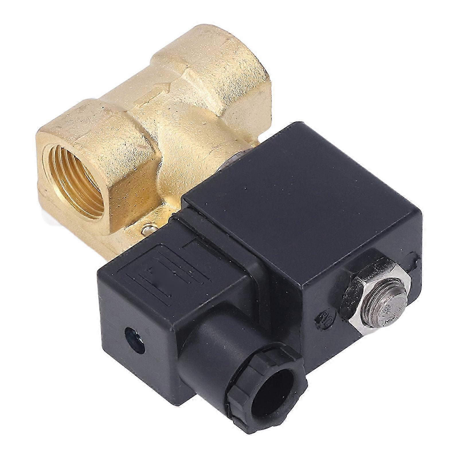 Electric Solenoid Valve Normally Closed 2 Position 2 Way Diaphragm High Pressure Valve AC220V