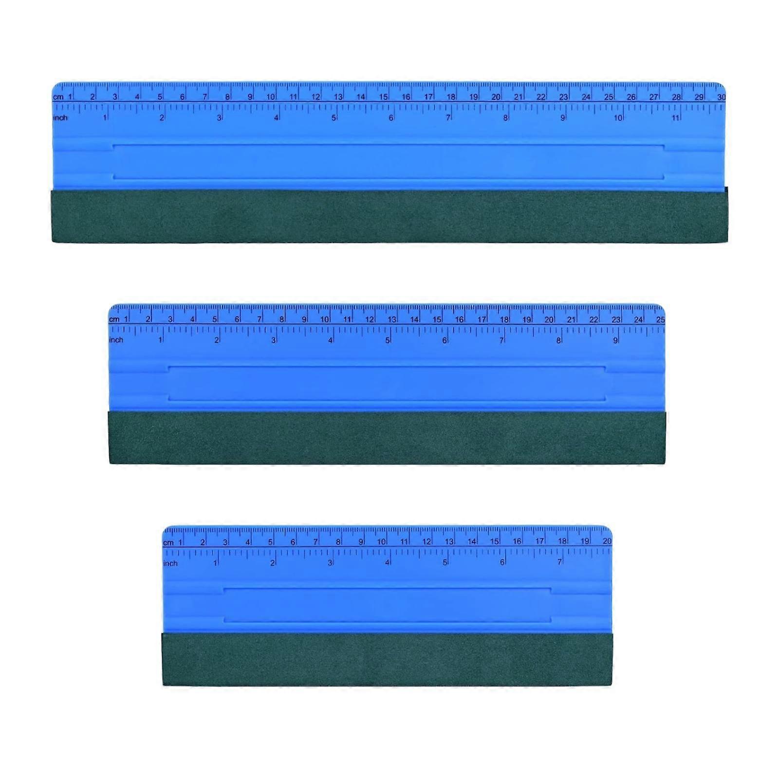 3x Felt Squeegees for Car Vinyl Wrap Decals Squeegee Versatile Scrape Tool for