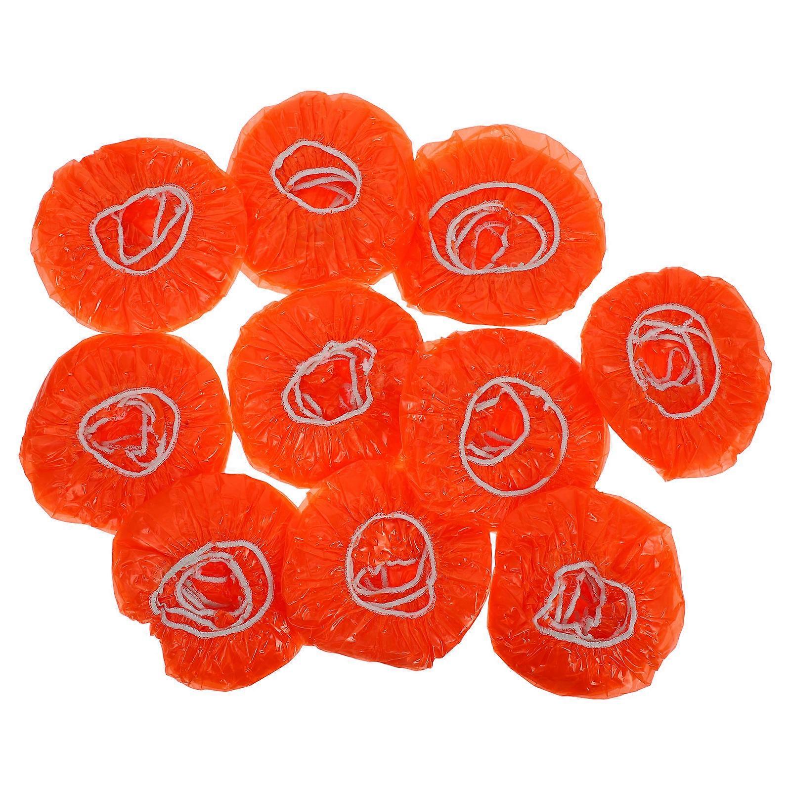 Detector Cover For Home Office Use Prevent False Alarms 16.00X16.00X0.10CM Orange 100Pcs