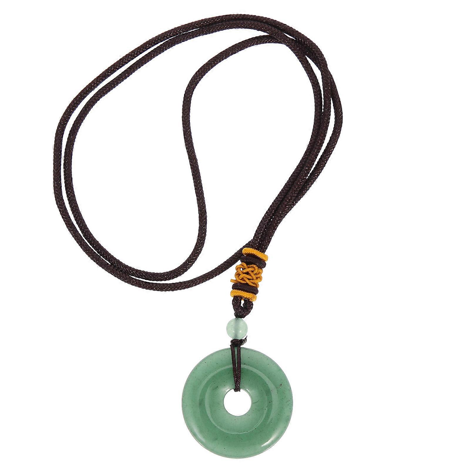 Natural Stone Pendant Necklace, Combining Style and Durability