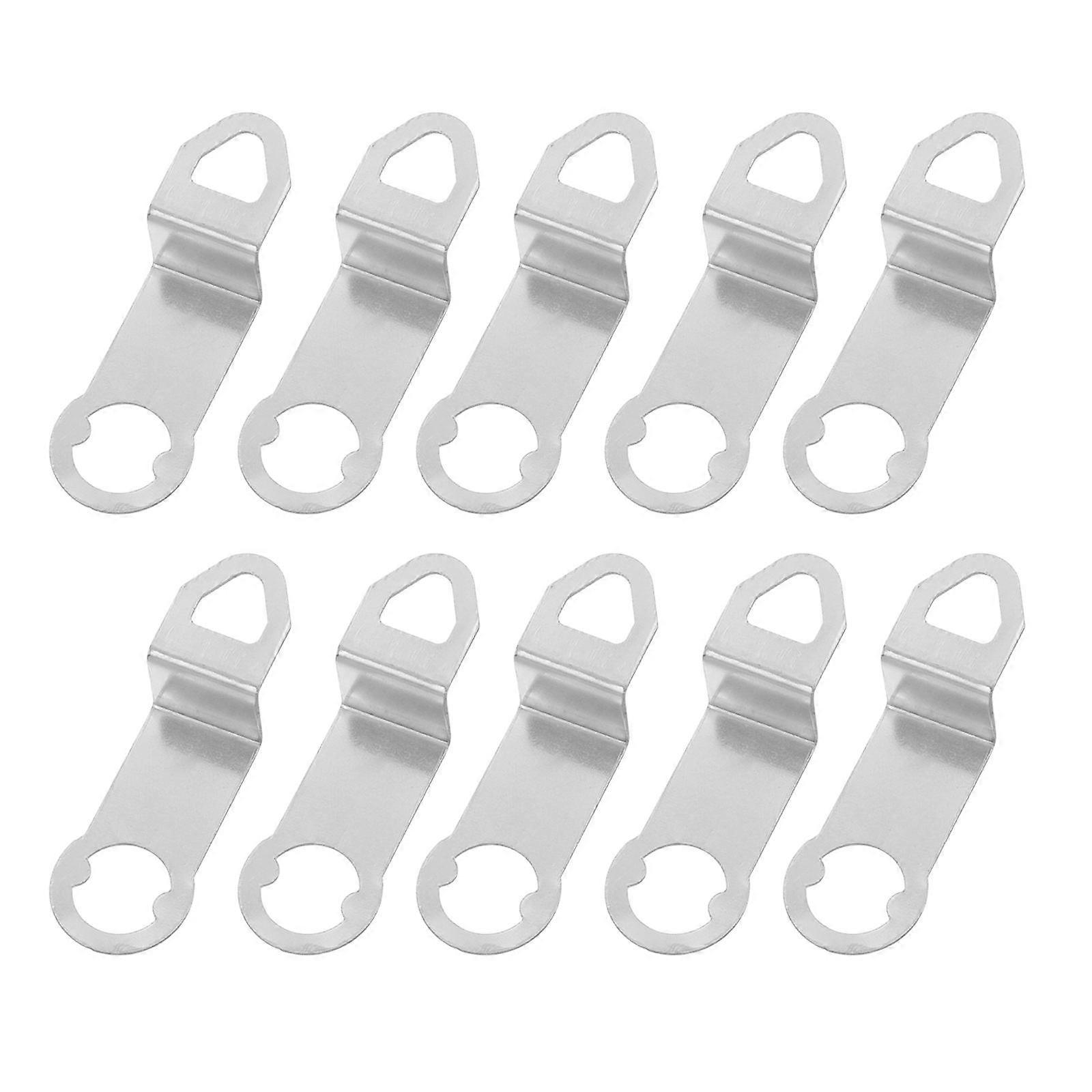 Wall Clock Replacement Parts Kit Clock Movement Parts Clock Hanging Hook Metal For Clock Assembly Projects 10Pcs