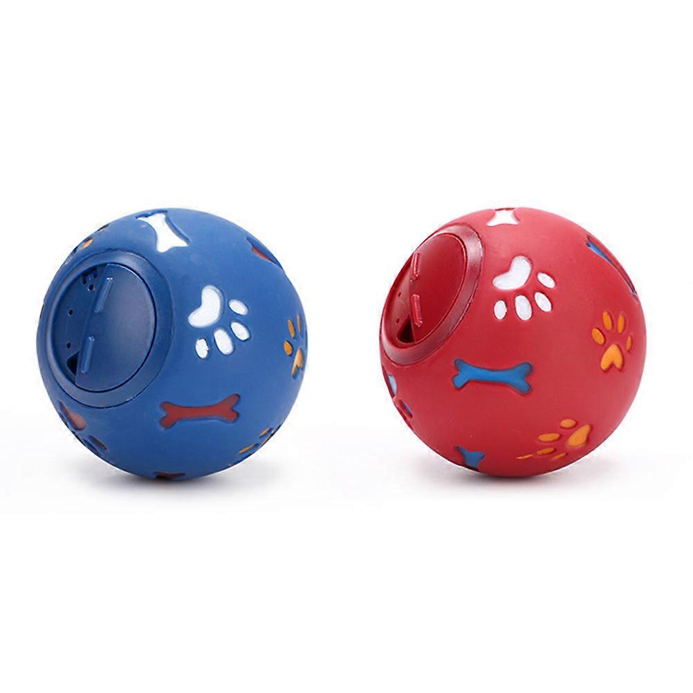 Leaking Food Large Ball with Pleasant Scent for Dog Training and Interactive Play Easy to Clean Mental Stimulation Toy for Puppies and Dogs