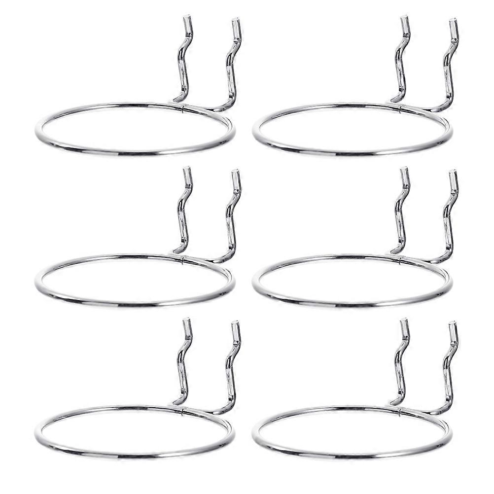 It looks like you're referring to a product listing for **metal pegboard cup holders or round hooks**, commonly used for garage, kitchen, or craft