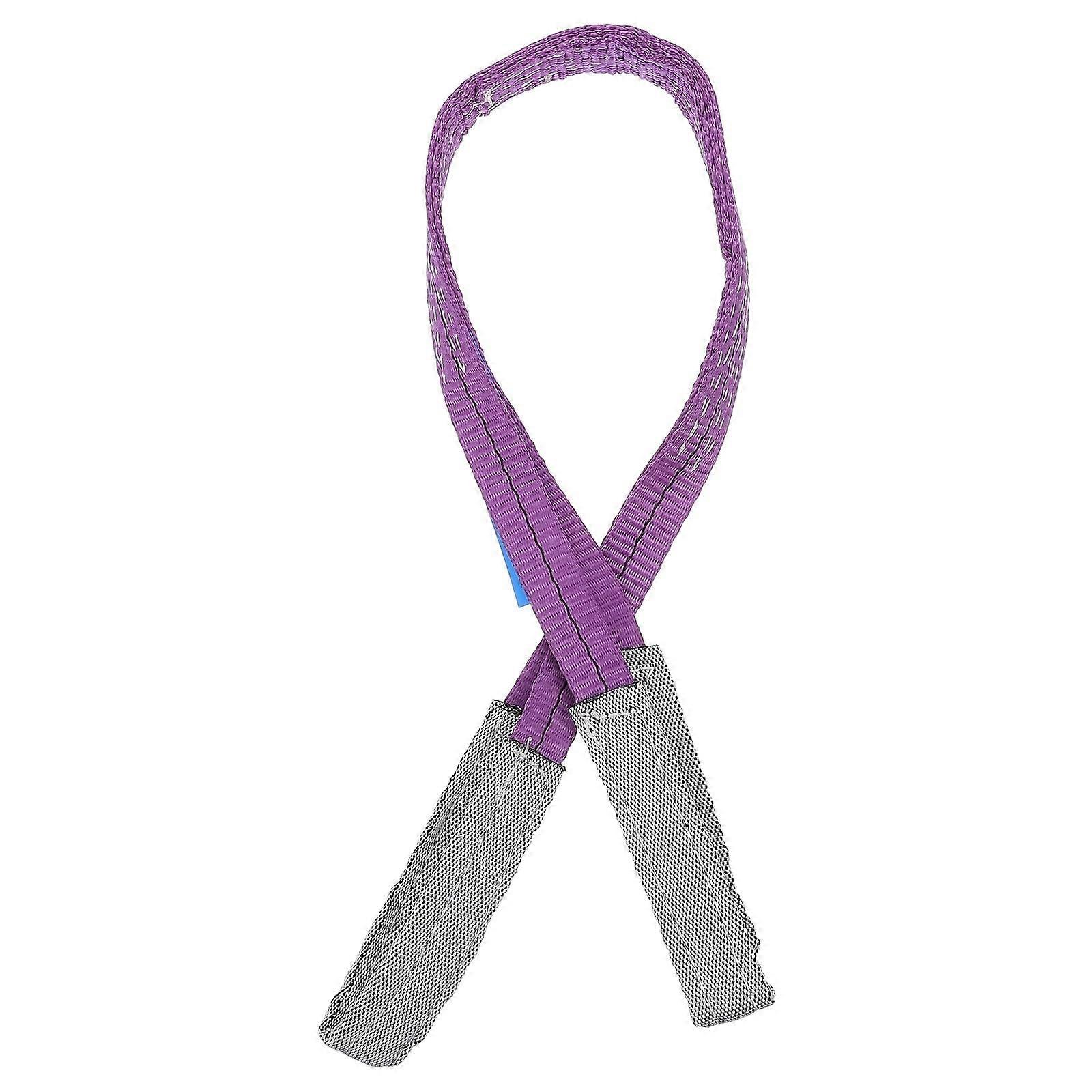 Hemming Flat Sling Cargo Carrier Strap Freight Securement Polyester Lifting Sling for Load Lifts