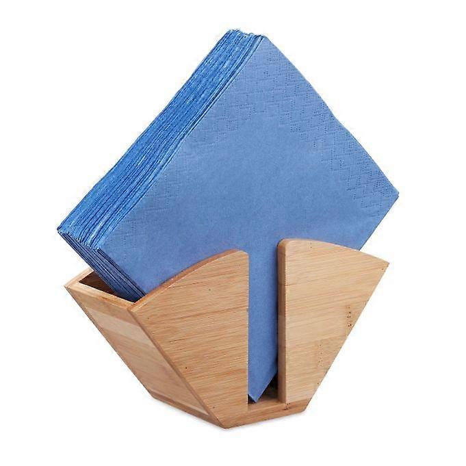 Napkin holder in bamboo