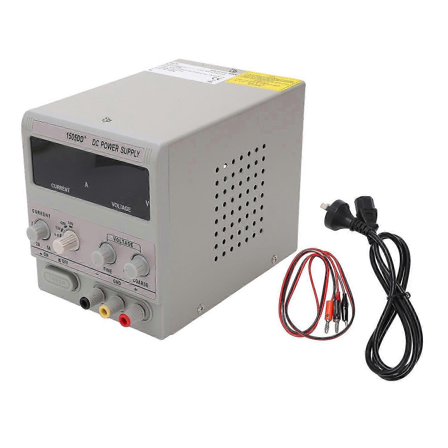 25A Precision Adjustable DC Power Supply Digital Display 015V for Phone Repair