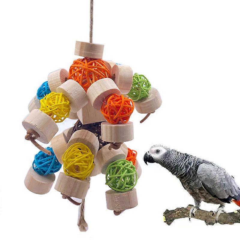 Bird toys, large bird parrot toys, macaws, cockatoos, parrot chew toys, birdhouse hanging toys