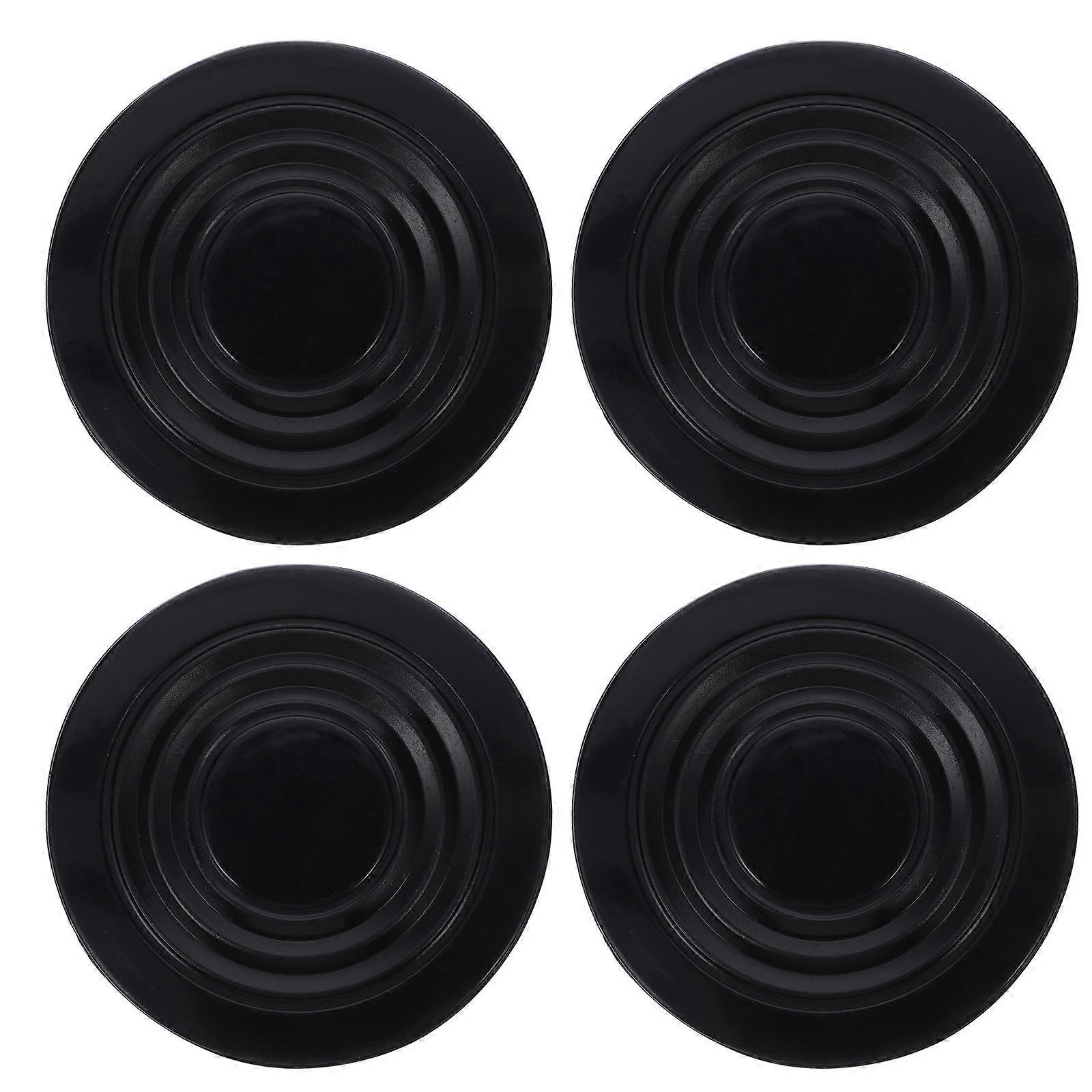 4Pcs Silicone Coasters for Drinks Round Cup Coasters Practical Set