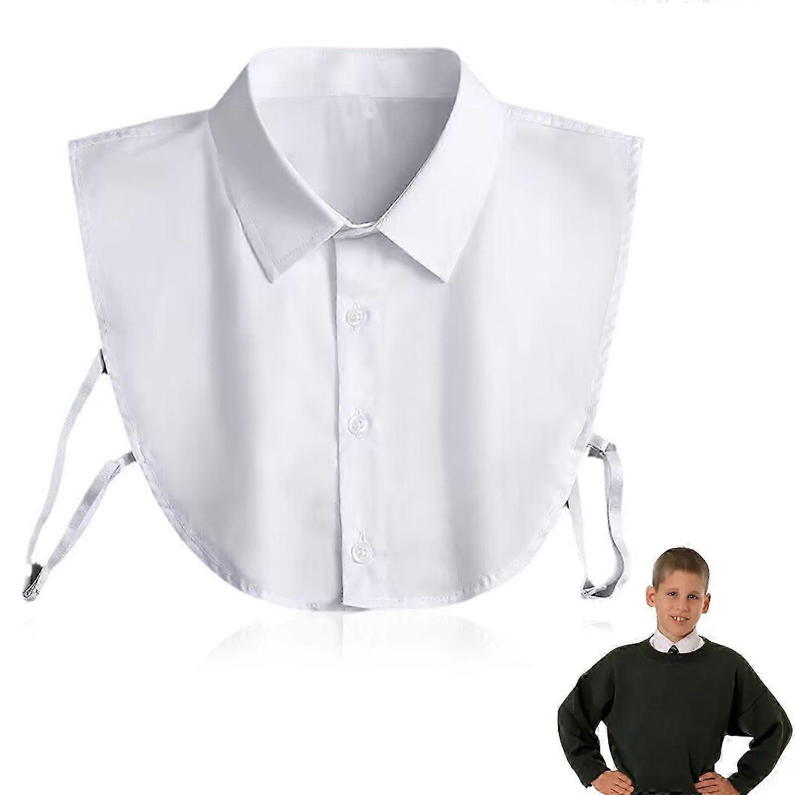 2025 Latest Model White fake collar