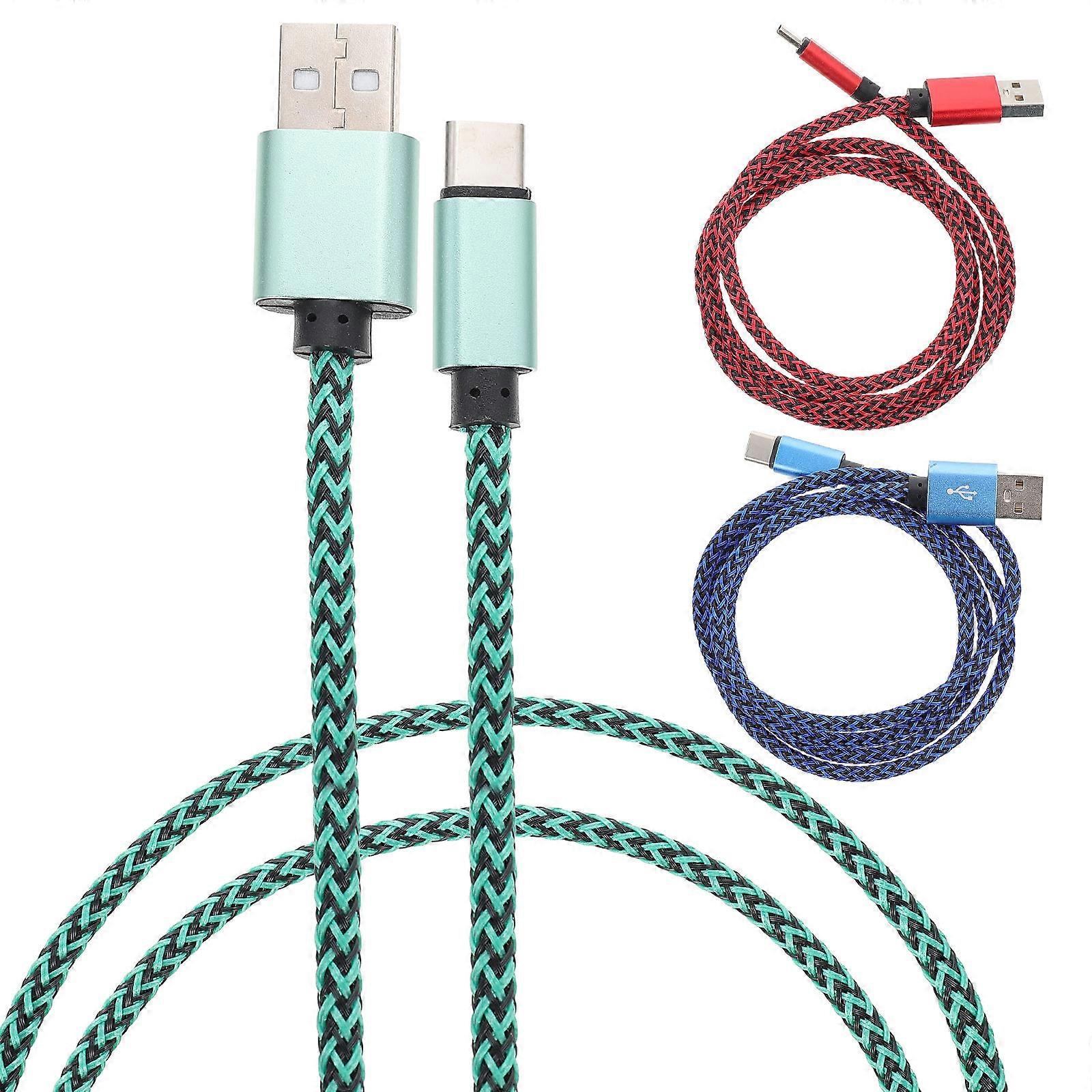 Usb-C To Usb-C Cable Fast Data Transmission For Users Of Computers Tablets Smartphones 3Set