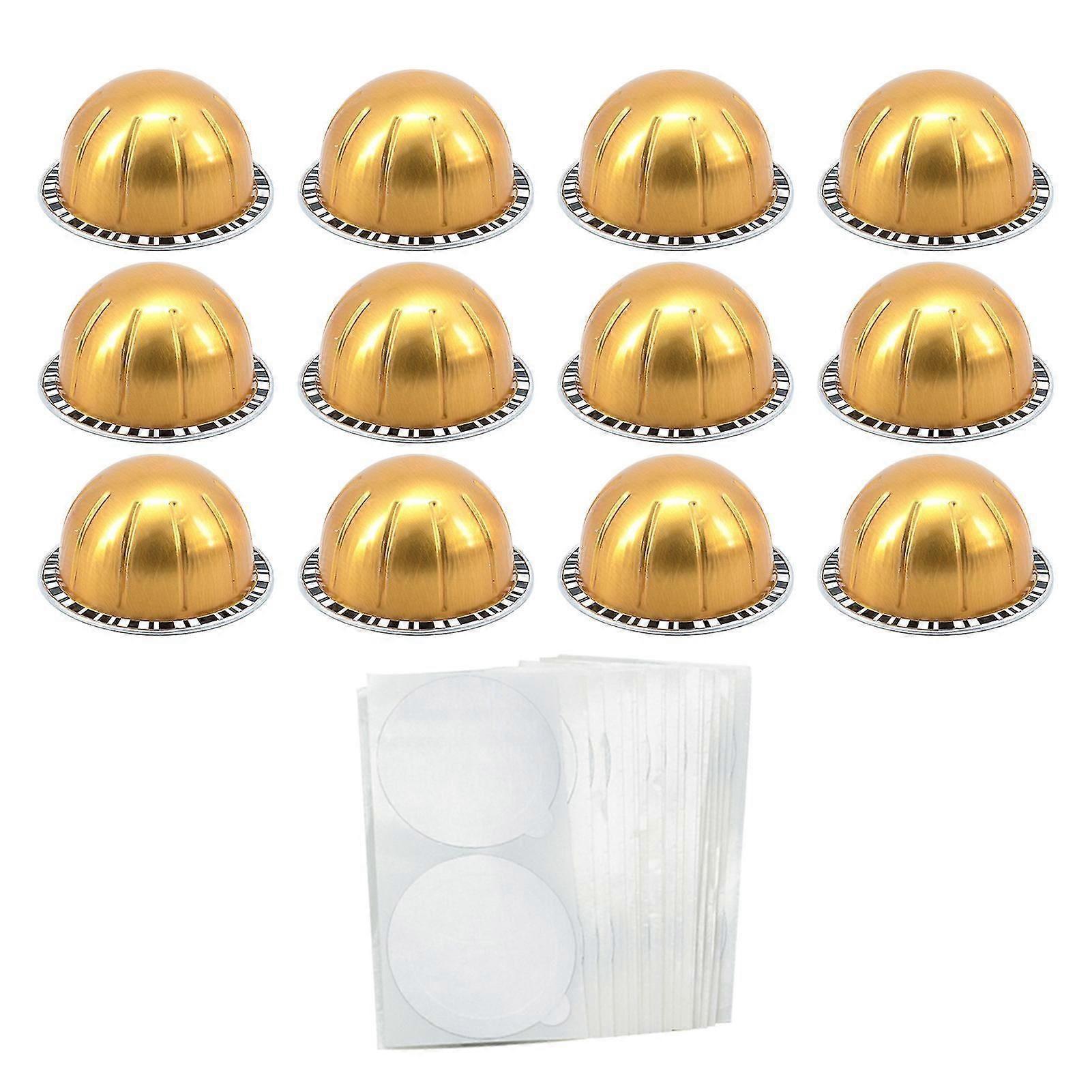 1 ensemble 80ML / 40ML / 150ML / 230ML Capsule de café Shell DIY Tasse à capsule de café réutilisable pour Nespresso Vertuo,