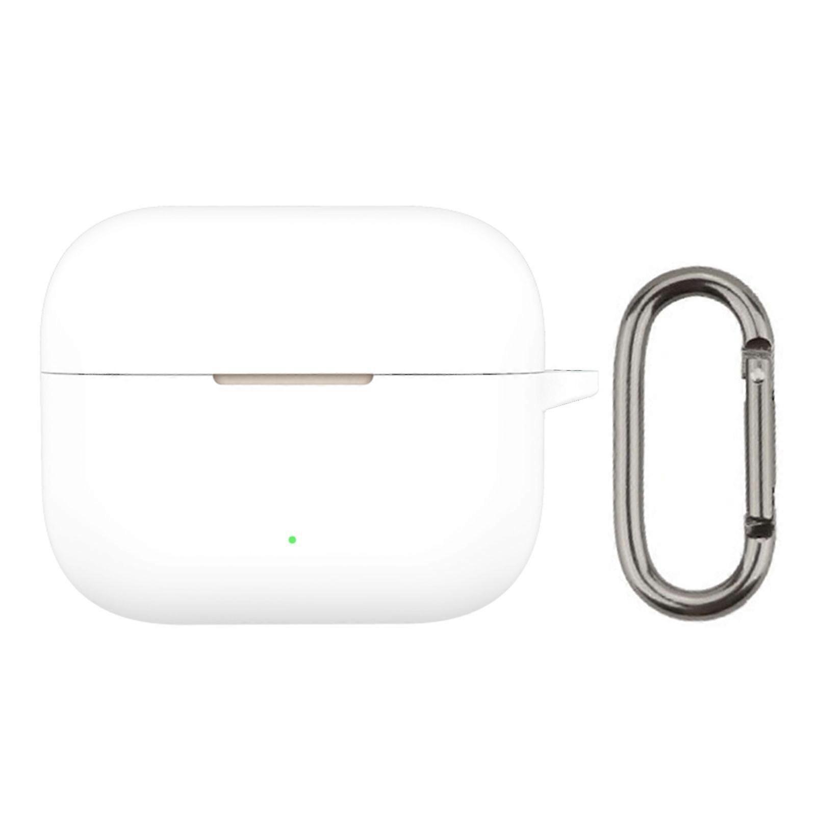 Protective Case Sleeve Housing Waterproof for Buds Clip Shockproof Nonslip Offering Comprehensive Dust and Water Defense  White