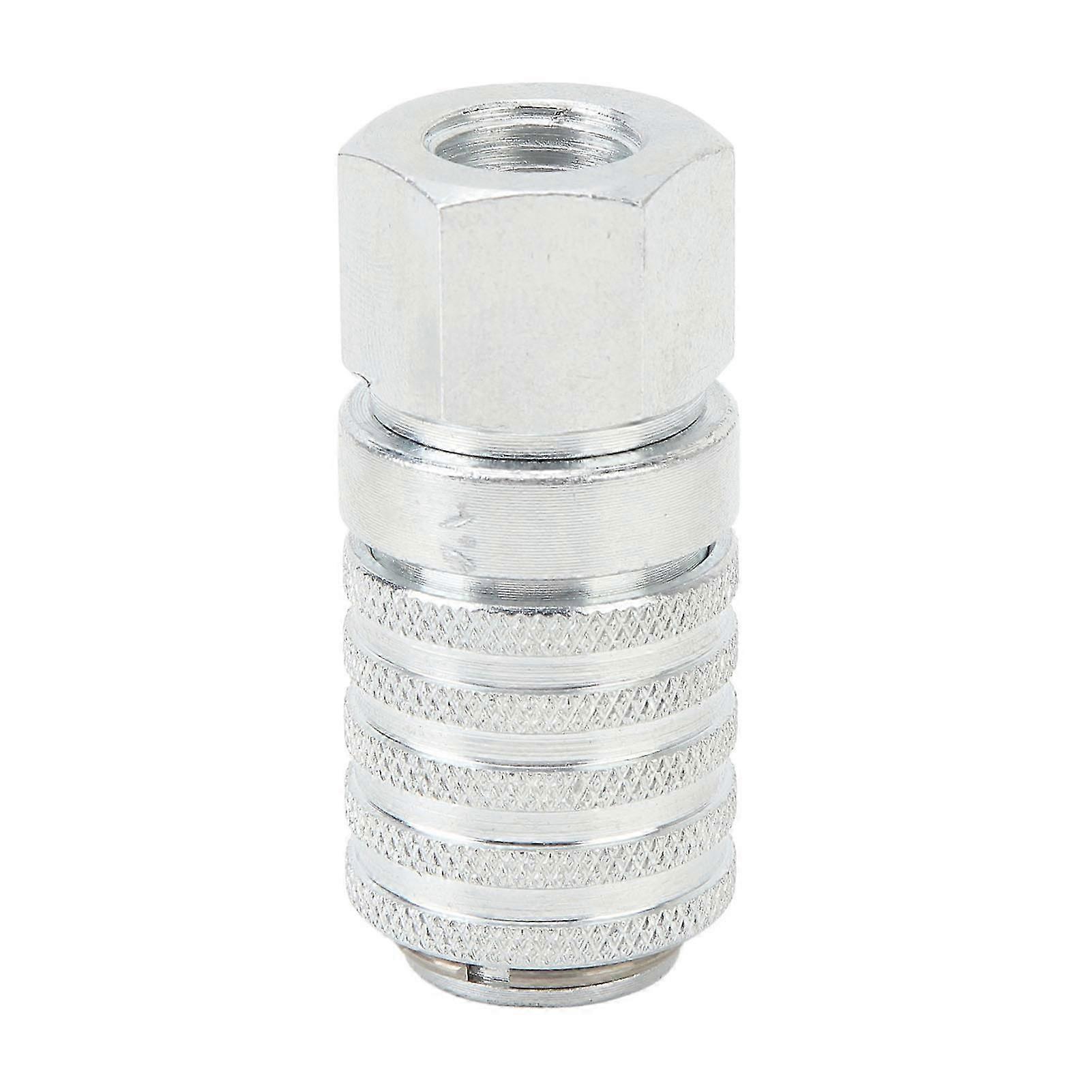 Impact Resistant Rustproof Quick Coupler for SensoControl, PD242 Series Test Port Steel 1/4in 18NPTF Thread